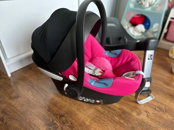 Autosedačka Cybex Aton M FANCY PINK + Base Aton M - 8