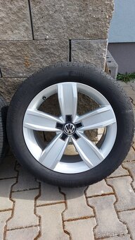 Alu kola 5x112 r17 Istanbul originál vw Passat b8 letní pneu - 8