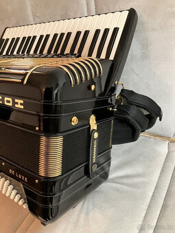 Akordeon, Hohner Morino+ V 120 De Luxe, Cassotto, černá, 5-a - 8
