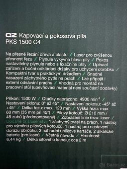 PARKSIDE® Kapovací a pokosová pila PKS 1500 C4 - 8