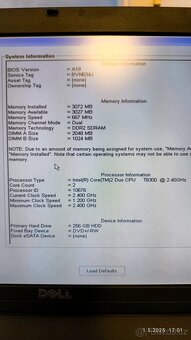 Notebook DELL E5500, 3GB/256 SSD, funkcni - 8