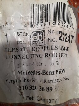 Prodám na Mercedes W210/w202 přední čep kola nový - 8