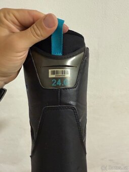 Boty na snowboard BOA vel. 38 (24 cm) - 8