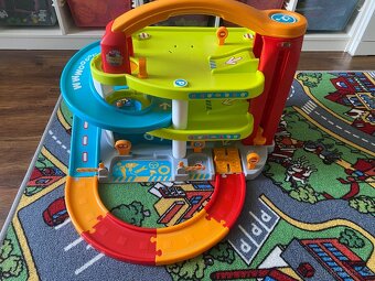 Smoby garáž a autodráha - 8