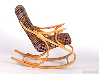 Pohodlné české houpací křeslo TON. - 8