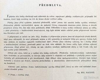 Kniha Československé přijímače: zapojovací plánky, M. Baudyš - 8