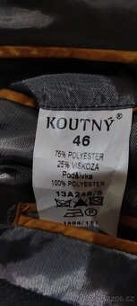 Společenský oblek Koutný - 8