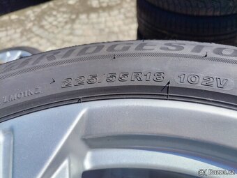 AUDI A6 orig alu. disky 5x112 R18 225/55/18 ZIMA - 8