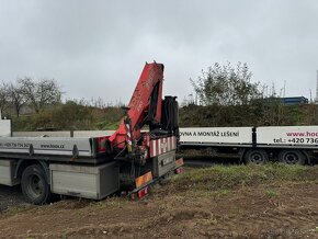 Iveco 120E25, bočnice, ruka, dvouosý valník - 8
