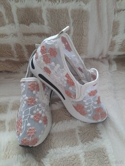 Krajkové espadrilky NOVE - 8