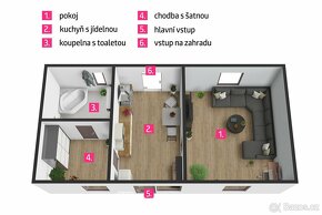 Prodej rodinné domy, 95 m2 - Újezd, ev.č. 00137 - 8