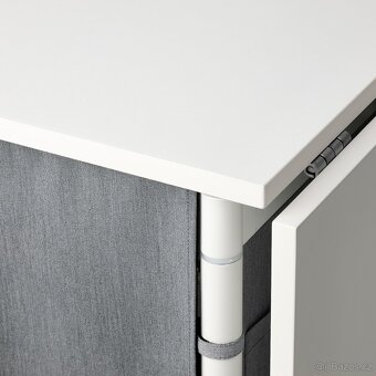 KALLHÄLL Stůl se skl. deskou a úl. prostorem nový - 8