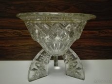 SKLENĚNÁ MÍSA NA NOŽIČKÁCH - 8