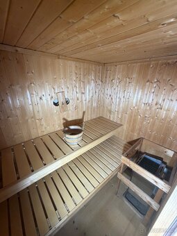 Finská sauna Karibu rohová - 8