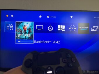 Playstation 4 500Gb, ovládač , kabeláž a hry - 8