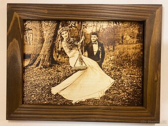 Vypalování fotografií na dřevě, podle vaši fotografií. - 8