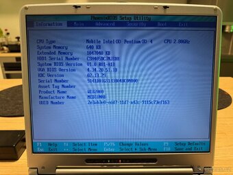 MEDION MD 40100 (Pentium 4 2.8GHz, GeForce FX Go 5300 64MB) - 8