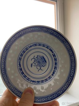 Nová retro souprava z čínského porcelánu I - rýžové zrno - 8