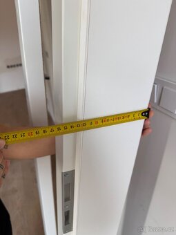 Prodám: Interior dveře Vekra, bíle, G1 sklo, pravé - 80x210 - 8