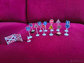 drevena autodraha s prislusenstvim - 8