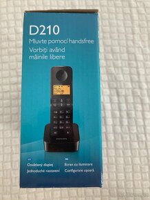 Bezdrátový telefon Phillips D2101B - 8