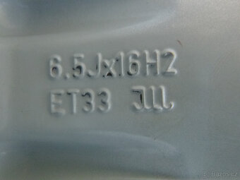 Letní alu originál VW Tiguan 5x112 6,5Jx16 ET33 - 8