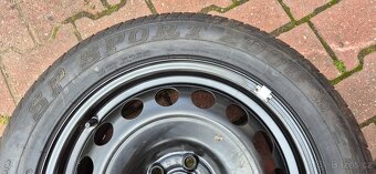 Rezervní dojezd kolo 5x100 6,5x16 ET42 205/55r16 rezerva - 8