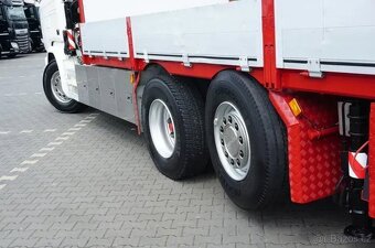 Scania G 490 - 6x2 - Valník + HR-HMF 3220 K7 - 8