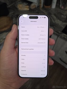 iPhone 15 256GB rose, záruka - 8