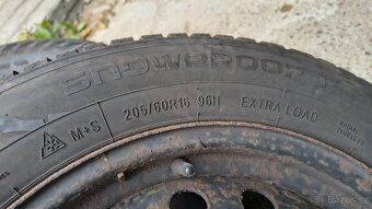 4x zimní gumy r16 včetně disků - 8