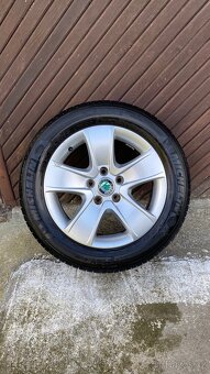 Prodám originální letní alu kola Škoda - 8