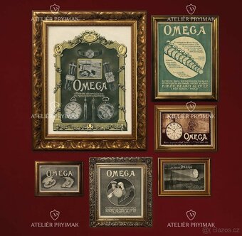Starožitné švýcarské hodinky Omega ART DÉCO 1930 - 8