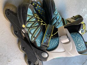Kolečkové brusle/inline - rostoucí K2 Charm X Pro - mám 2 ks - 8