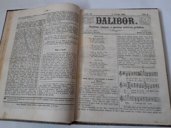 DALIBOR r.1859 hudební časopis - 8