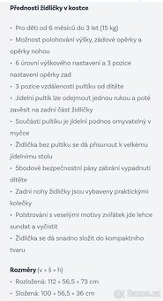 Jídelní židlička - 8