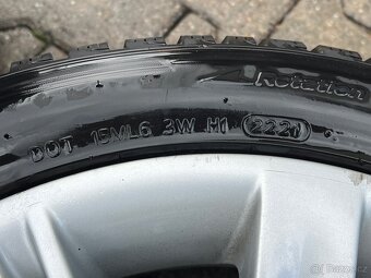 Bmw kola 5x120 R18 styling 120 zimní pneu - 8