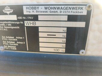 Hobby 400, zateplený, 100km/hod - 8