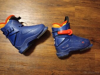 Lyže 80 + lyzaky - 8