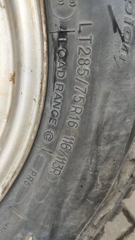 BFGoodrich A/T KO2 285/75 R16 s disky 6x139.7 - 8