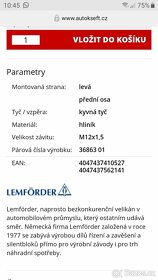 Mercedes benz tyč/vzpěry stabilizátoru LEMFÖRDER - 8