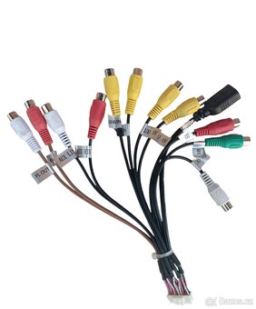14/20-PIN konektor pro autorádia - RCA, AMP, USB - 8