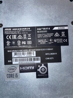 Herní PC - RTX 2060 SUPER, i5 10400F, 2x8 GB RAM, 512 GB SSD - 8