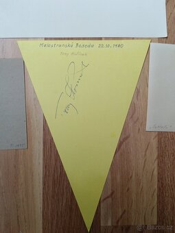 Tramping T.O. Červánek. Autogramy, originály. - 8