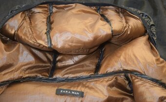 Bunda péřová ZARA velikost S, lehká, teplá, super stav - 8
