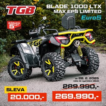 Nová čtyřkolka s doplňky ZDARMA - 8