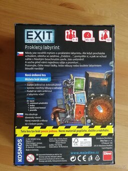 Únikovka Exit Prokletý labyrint - 8