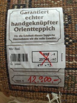 Turecké ručně tkané vlněné koberce - 8