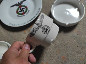 Porcelán,talíře,korbely a další - 8