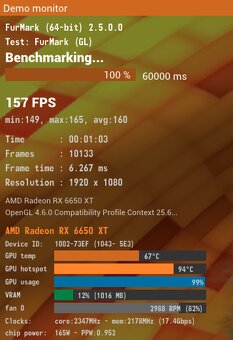 ASUS DUAL Radeon RX 6650 XT 8G - 8