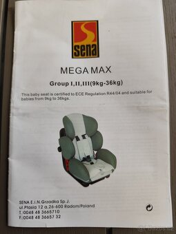 Autosedačka Sena Megamax - 8